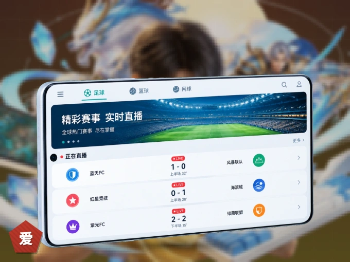 装上爱游戏 APP，热门赛事不缺席